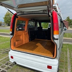 車中泊仕様　ホンダバモスターボの画像