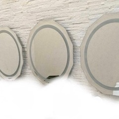 女優鏡　八角形　LEDライト付き　美品の画像