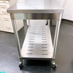 タニコー 厨房 業務用 ステンレス 調理台 作業台 W100xD50xH80 の画像