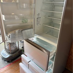 K1304 TOSHIBA 東芝 冷蔵庫 410L 2017年製 左開き 自動製氷の画像