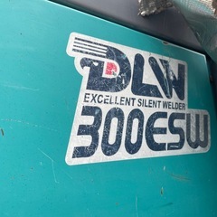  デンヨー 中古　エンジン溶接機　DLW-300ESの画像