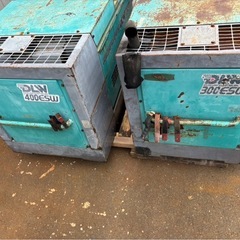  デンヨー 中古　エンジン溶接機　DLW-300ESの画像