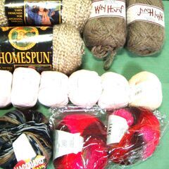 毛糸　いろいろ　裁縫　手芸の画像