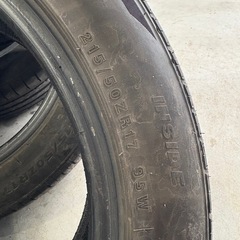 バリ山　215/50R17 4本セットの画像
