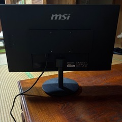 MSI ゲーミングモニター 27インチの画像