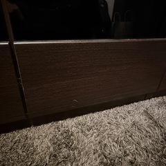 ニトリ　テレビボード(Nウォーレン 150セット DBR)の画像