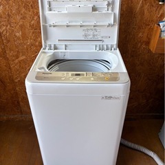 K1305 Panasonic パナソニック 縦型洗濯機 5kg 2019年製の画像