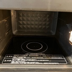 【受け渡し決定】電子レンジ　オーブンレンジ　フラットの画像