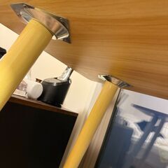 【北欧風インテリア】ワークデスク (100CM, 木目調)の画像