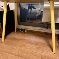 【北欧風インテリア】ワークデスク (100CM, 木目調)の画像