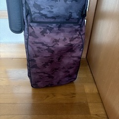 スノーボード板とスノーボードケースの画像