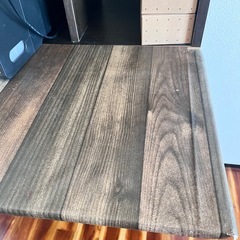 折り畳み棚（机にもなる）の画像