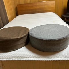 ニトリ 2点セット 円座クッションの画像