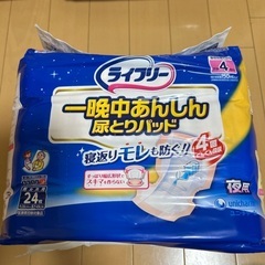 ライフリー一晩中あんしん尿とりパットセットの画像