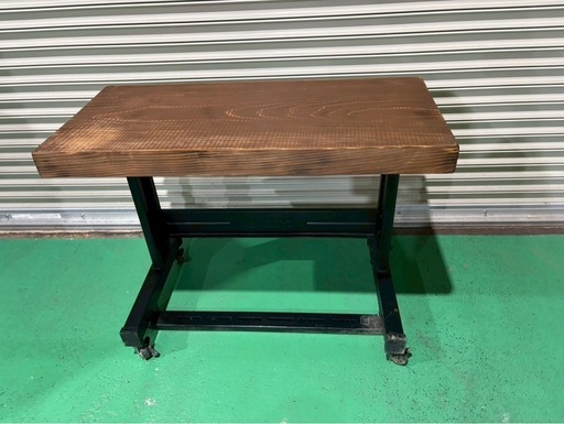 ミシン台加工の杉のテーブル brother ブラザー れとろレトロ