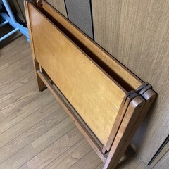 折りたたみ　机　木製の画像