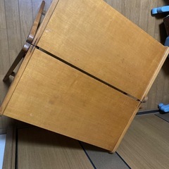折りたたみ　机　木製の画像