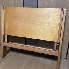 折りたたみ　机　木製の画像