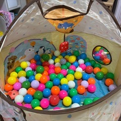 ボール130個付き　people 360°知育ドームの画像