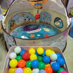 ボール130個付き　people 360°知育ドームの画像
