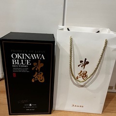 沖縄 ISLAND BLUE 8年　ウイスキー　新品未開封の画像