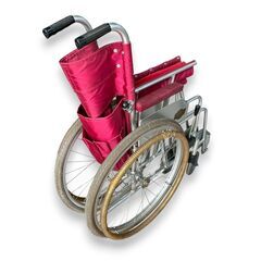 【介護/介助に◎】日本ウィールチェア 自走も介助も可能◎ 車いす 車椅子 折りたたみ式の画像