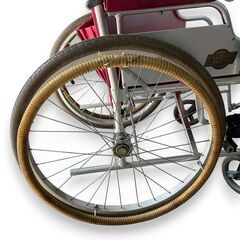 【介護/介助に◎】日本ウィールチェア 自走も介助も可能◎ 車いす 車椅子 折りたたみ式の画像