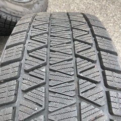 日産純正スタッドレスタイヤ4本ホイル付き　225/65R17の画像