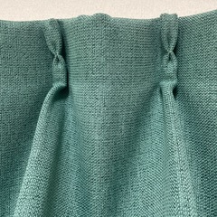 【丈200cm遮光カーテン/グリーン】の画像