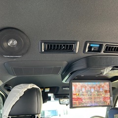 ハイエース　リアスピーカー増設　新品未使用工賃込み　の画像