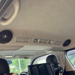 ハイエース　リアスピーカー増設　新品未使用工賃込み　の画像