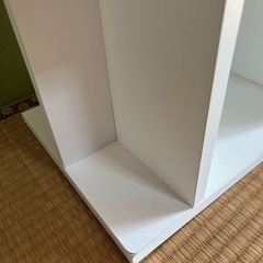 Francfranc フランフラン リトモ カウンター テーブル デスク ドレッサー キャビネット ホワイトの画像