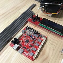 3Dプリンター 部品の画像