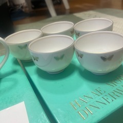 もりはなえ新品お茶湯呑みセットの画像