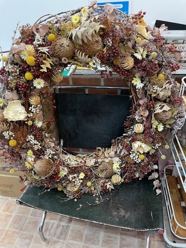 大きなリース　特大リース　クリスマス