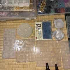 レジン型、ビーズセットの画像