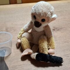 おさるのぬいぐるみ4つの画像