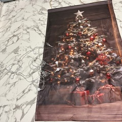 LEDタペストリー(スノーツリー n4ZF)  イルミネーションライトセットの画像