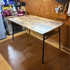 K1202 ダイニングセット チェア2脚セット インダストリアル風 男前風の画像