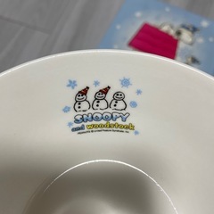 スヌーピー　お皿の画像