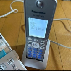 ☆Panasonic デジタルコードレス電話FAX子機付きKX-PZ310-Sの画像