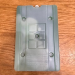 LOGOS 保冷剤 透明グリーン 約25cm x 17cm x 2cmの画像