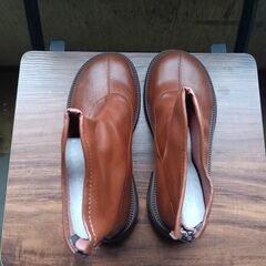 新品 23cm レディース スニーカー ブラウン シューズ 靴 厚底 識別番号:【B095-Z】の画像