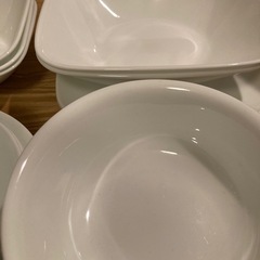 コレール食器無印30枚セットの画像