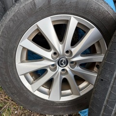 美品　MAZDA CX-5 純正ホイール　4本 17インチ ホイールセットの画像