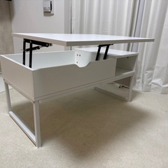 IKIFLYローテーブル ホワイト の画像