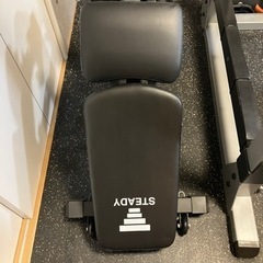 🎯 ほぼ未使用！STEADY アドバンスモデル トレーニングベンチ の画像