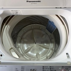 K1308 Panasonic パナソニック 縦型洗濯機 5kg 2017年製の画像