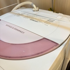 ★SHARP洗濯機 6kg 2017年製（穴なし槽）★の画像
