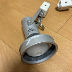 照明レール　照明2個つきの画像